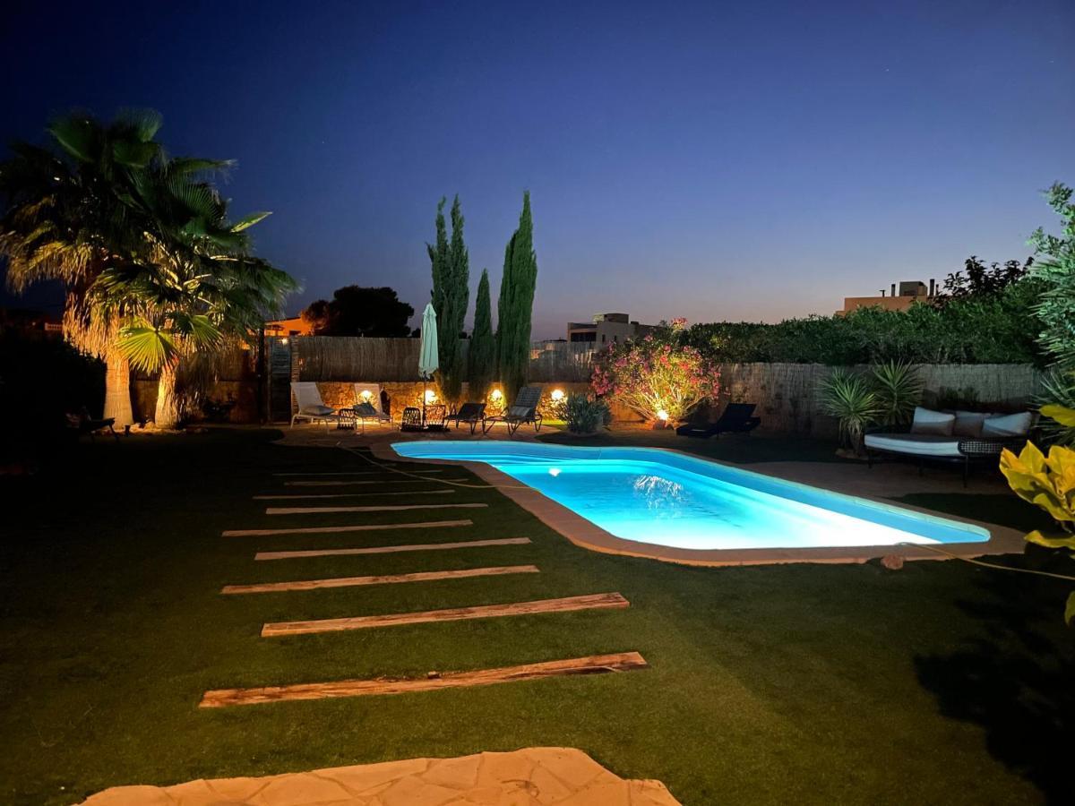 Villa 15 - Beachhouse Luxury Villa - 300M Beach - Wifi - Klima Sa Ràpita Exterior foto